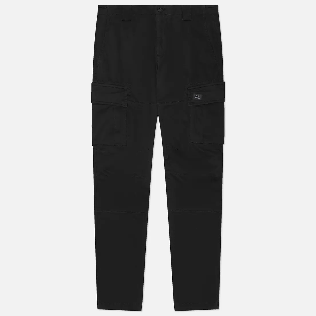 C.P. Company Мужские брюки Stretch Sateen Ergonomic Cargo Logo Pocket