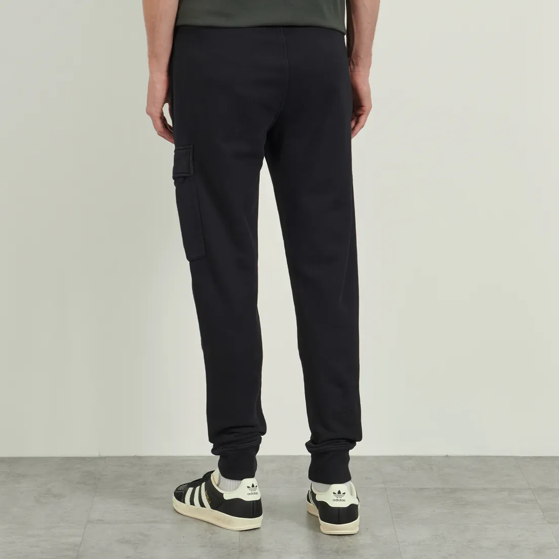 C.P. Company Мужские брюки Brushed And Emerized Diagonal Fleece Cargo Lens