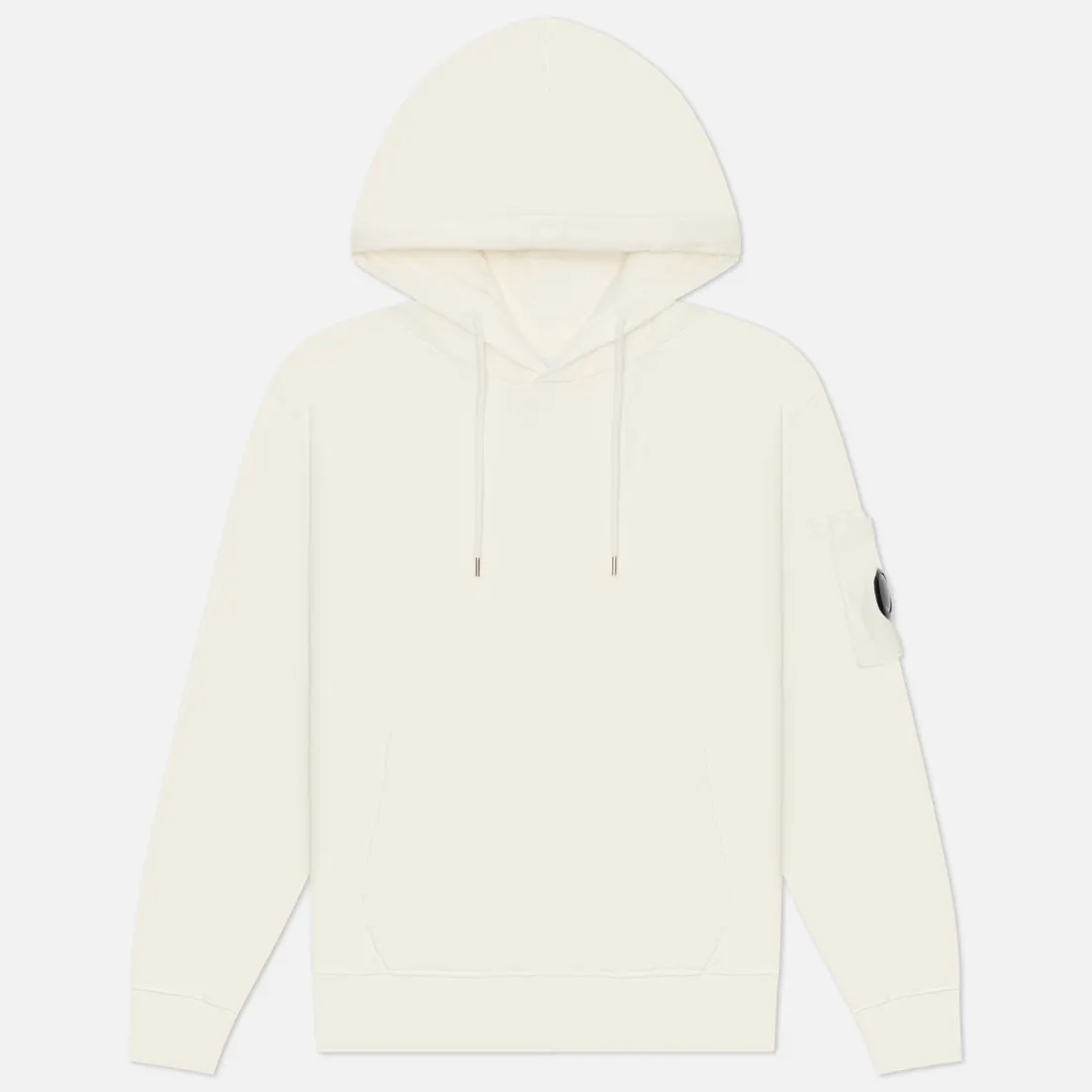 C.P. Company Мужская толстовка Brushed And Emerized Diagonal Fleece Hoodie Lens
