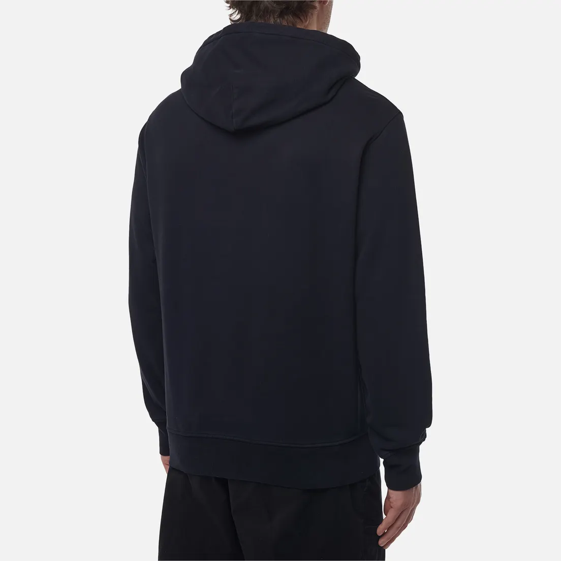 C.P. Company Мужская толстовка Brushed And Emerized Diagonal Fleece Hoodie Logo