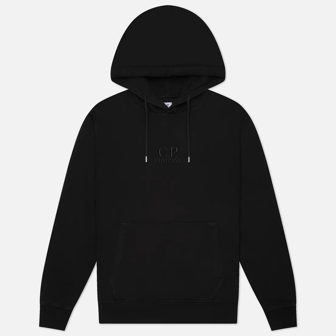 C.P. Company Мужская толстовка Brushed And Emerized Diagonal Fleece Hoodie Logo