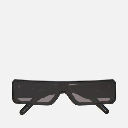 Солнцезащитные очки Rick Owens Gethshades, цвет чёрный