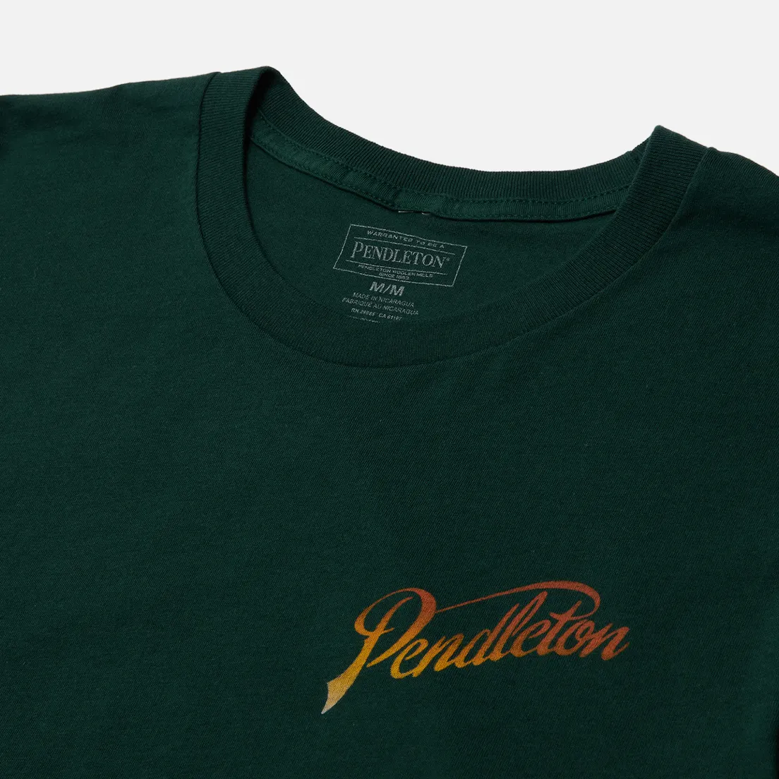 Pendleton Мужская футболка Ombre Bucking Horse Graphic