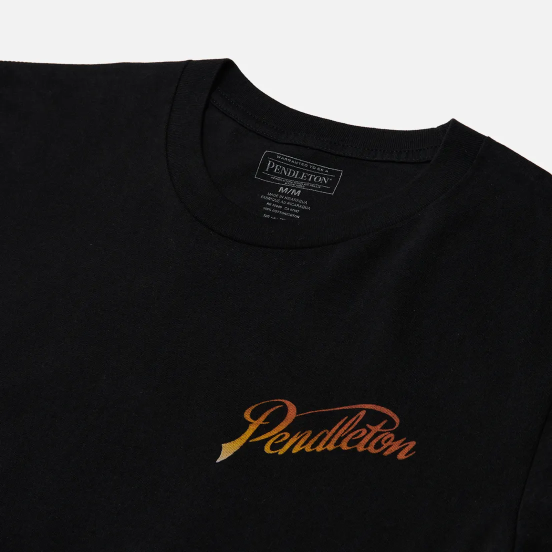 Pendleton Мужская футболка Ombre Bucking Horse Graphic