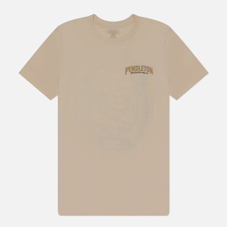 Мужская футболка Pendleton Vintage Horseshoe Graphic, цвет бежевый
