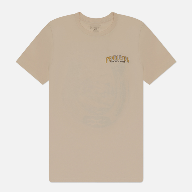 Мужская футболка Pendleton Vintage Horseshoe Graphic, цвет бежевый