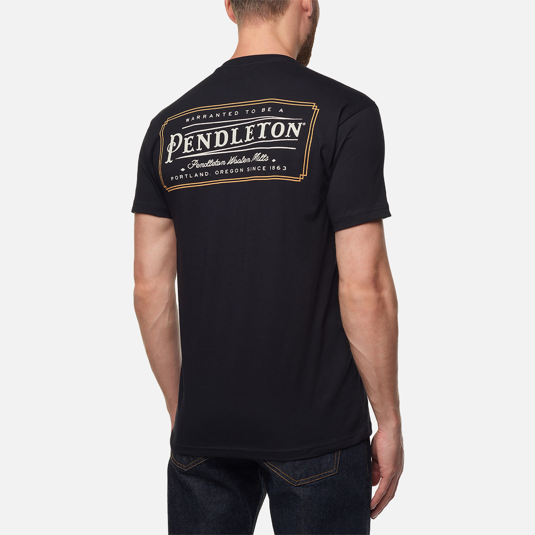 Pendleton Мужская футболка Vintage Logo Graphic