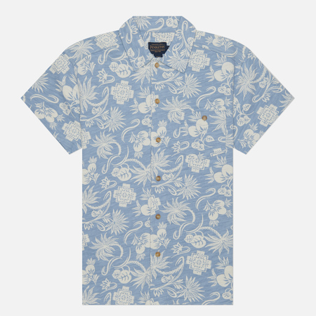 Мужская рубашка Pendleton Wayside, цвет голубой, размер XXL