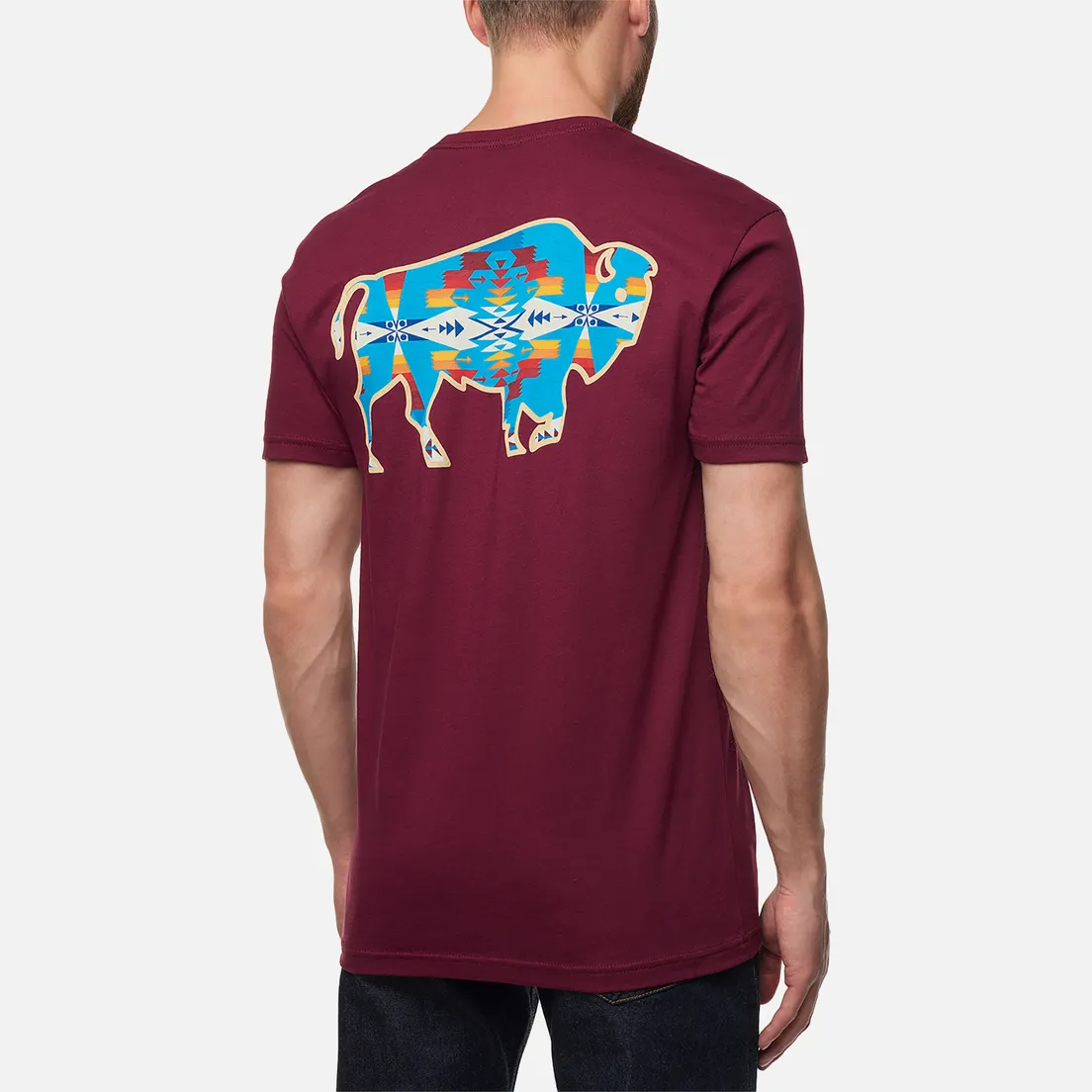 Pendleton Мужская футболка Tucson Bison Graphic