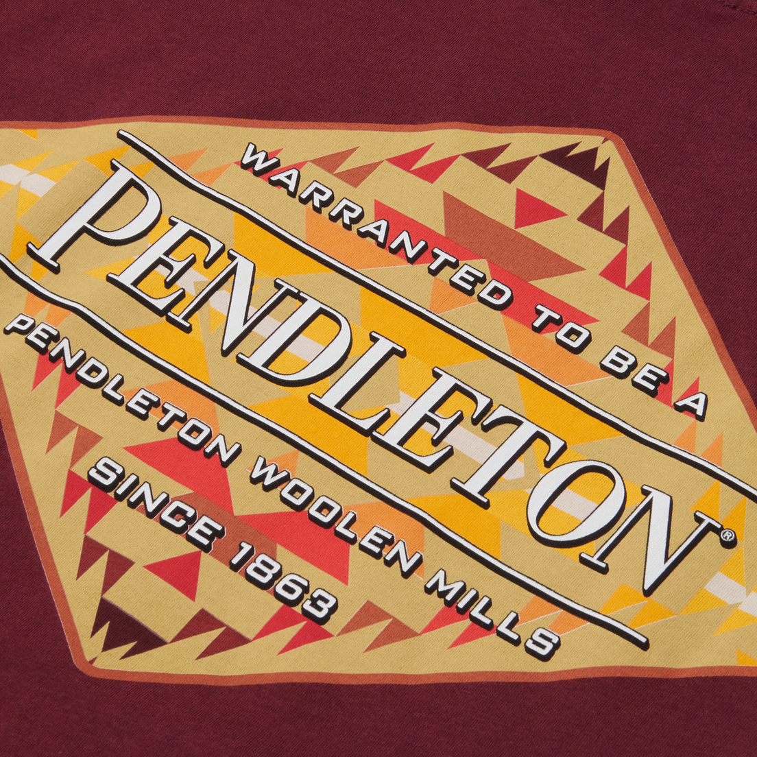Pendleton Мужская футболка Mission Trails Diamond Graphic