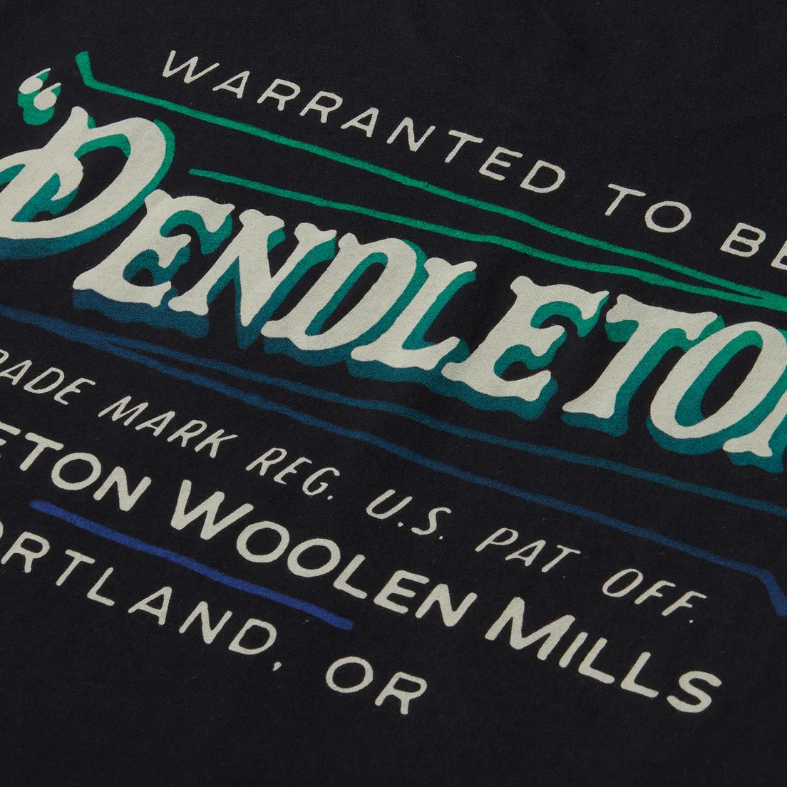 Pendleton Мужская футболка Painted Logo