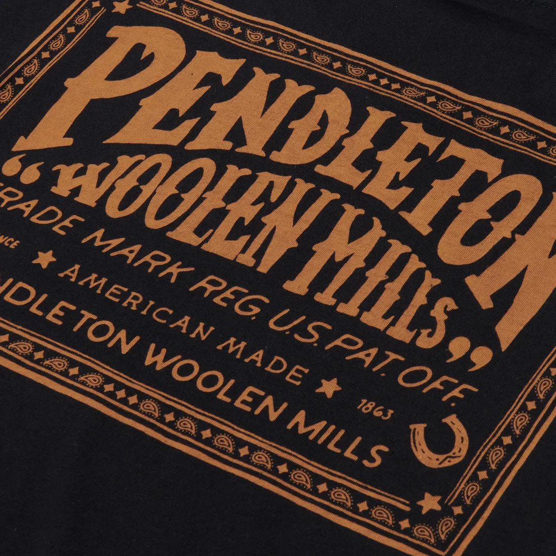 Pendleton Мужская футболка Stamp Logo Graphic