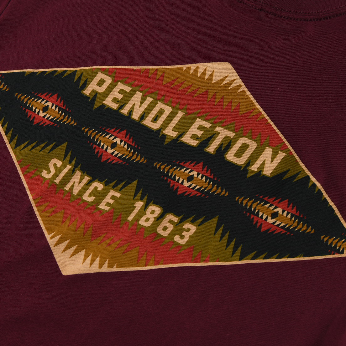Pendleton Мужская футболка Tye River Diamond Graphic