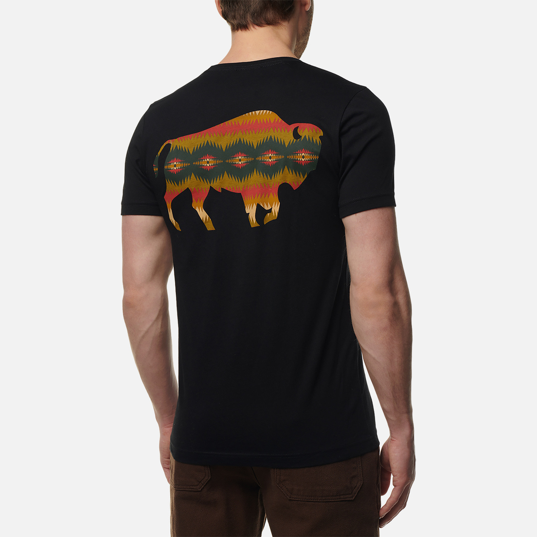 Pendleton Мужская футболка Tye River Buffalo Graphic