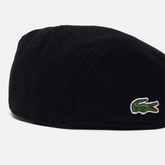 Кепка Lacoste Crocodile Wool Black