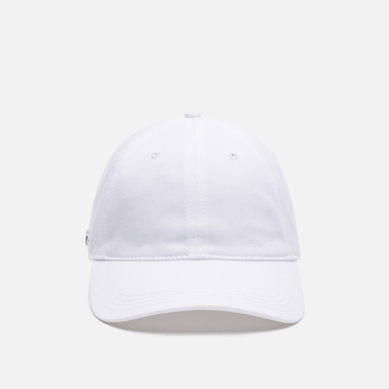 Кепка Lacoste Contrast Strap Cotton White