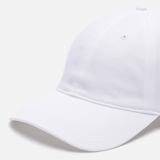 Кепка Lacoste Contrast Strap Cotton White