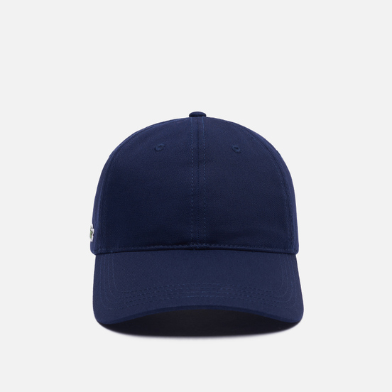 Кепка Lacoste Contrast Strap Cotton Navy Blue