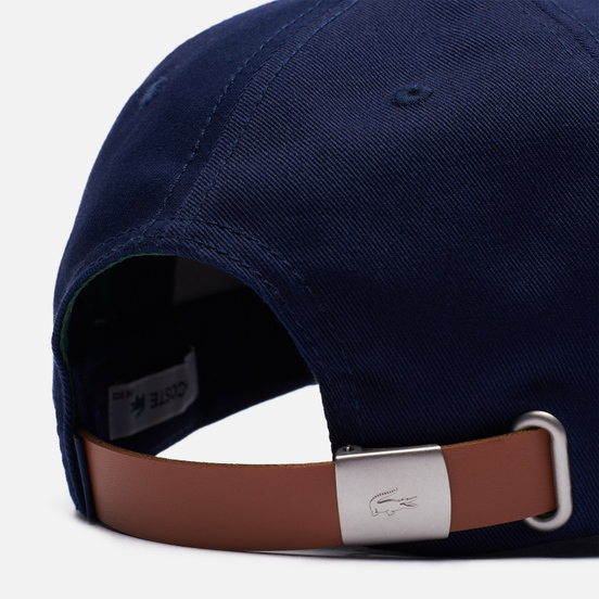 Кепка Lacoste Contrast Strap Cotton Navy Blue