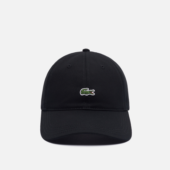 Кепка Lacoste Contrast Strap Cotton Twill Black