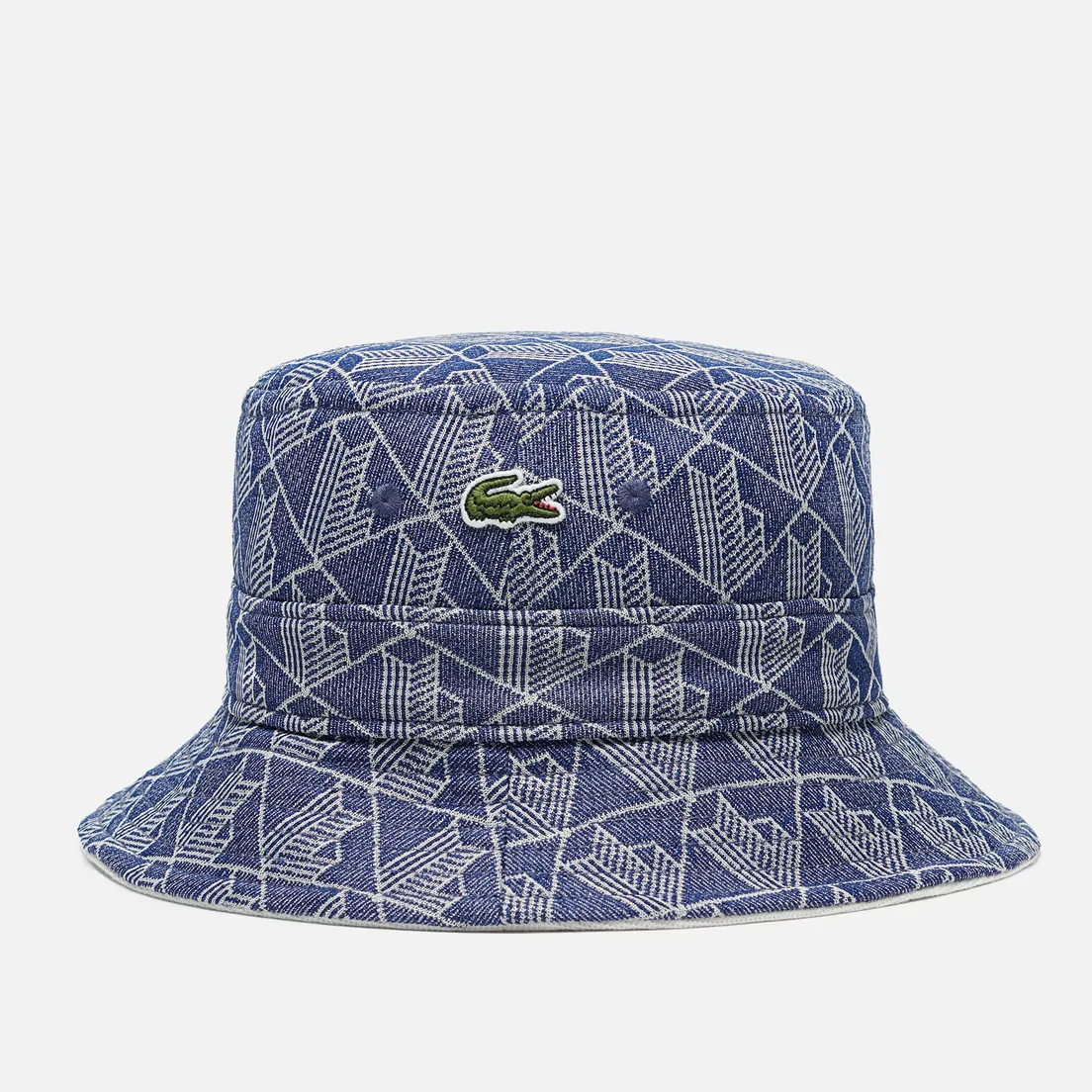 Lacoste Панама Reversible Signature Monogram Jacquard