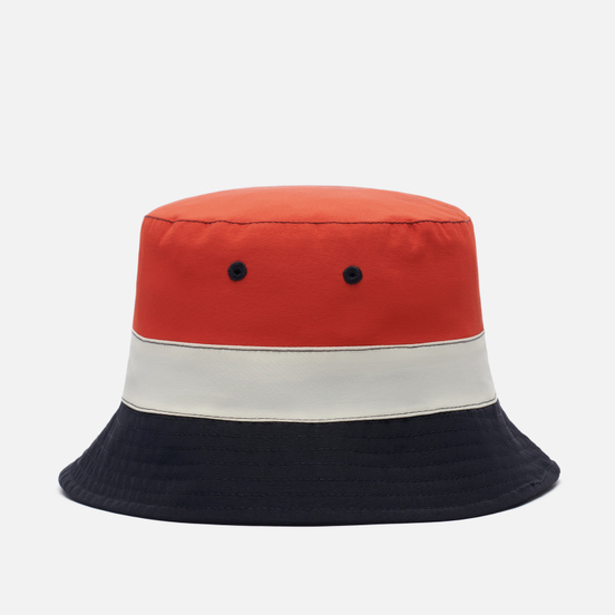 Панама Lacoste Lightweight Reversible Colourblock Beige/Navy Blue/Red