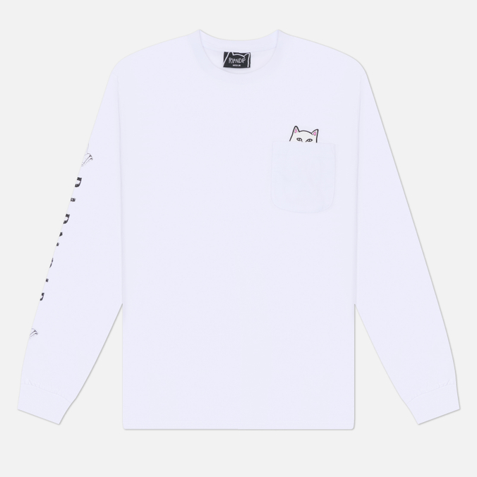 Мужской лонгслив RIPNDIP Lord Nermal Pocket