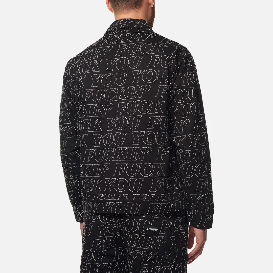 RIPNDIP Мужская куртка ветровка Fuckin Fuck Quilted Work