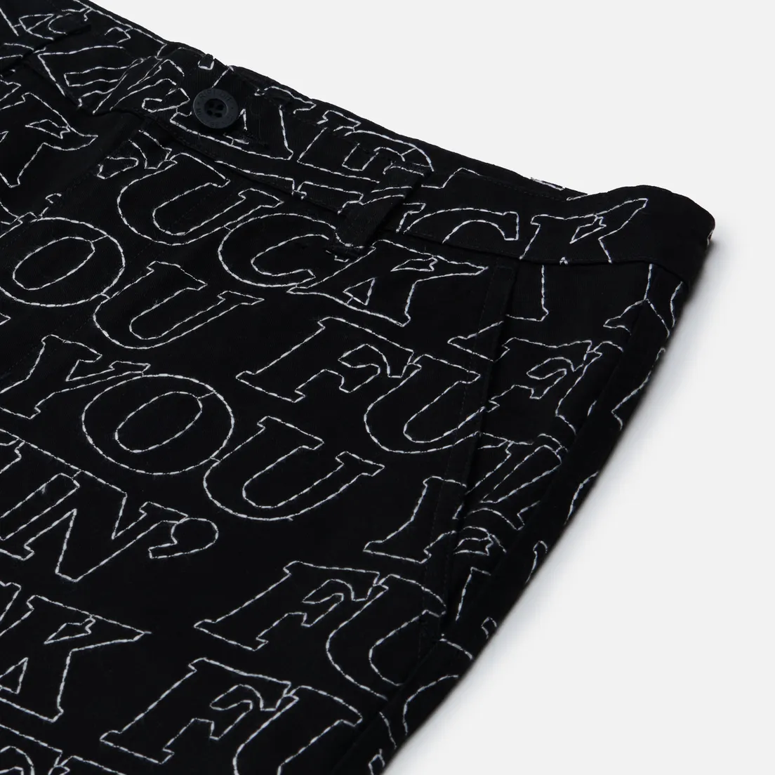 RIPNDIP Мужские брюки Fuckin Fuck Quilted Wide Leg