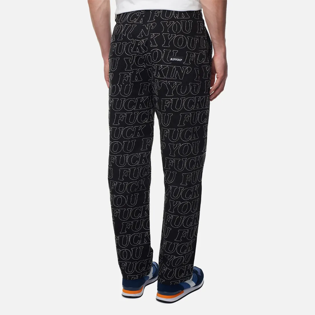RIPNDIP Мужские брюки Fuckin Fuck Quilted Wide Leg