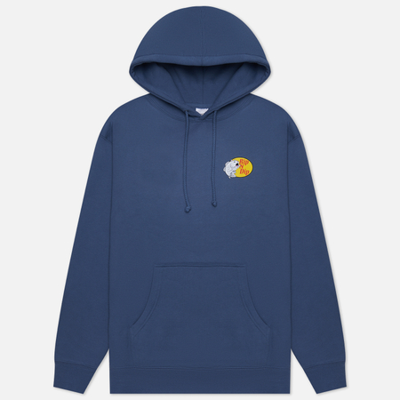 фото Мужская толстовка ripndip catfish hoodie, цвет синий, размер s