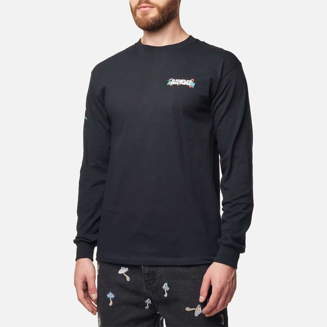 RIPNDIP Мужской лонгслив Peace Love Ripndip