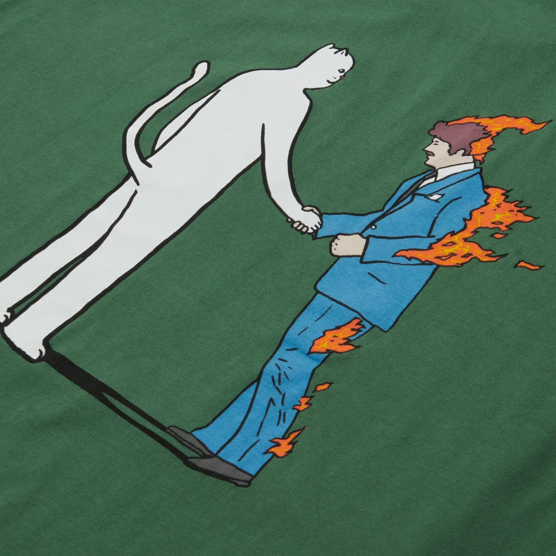 RIPNDIP Мужская футболка Burn