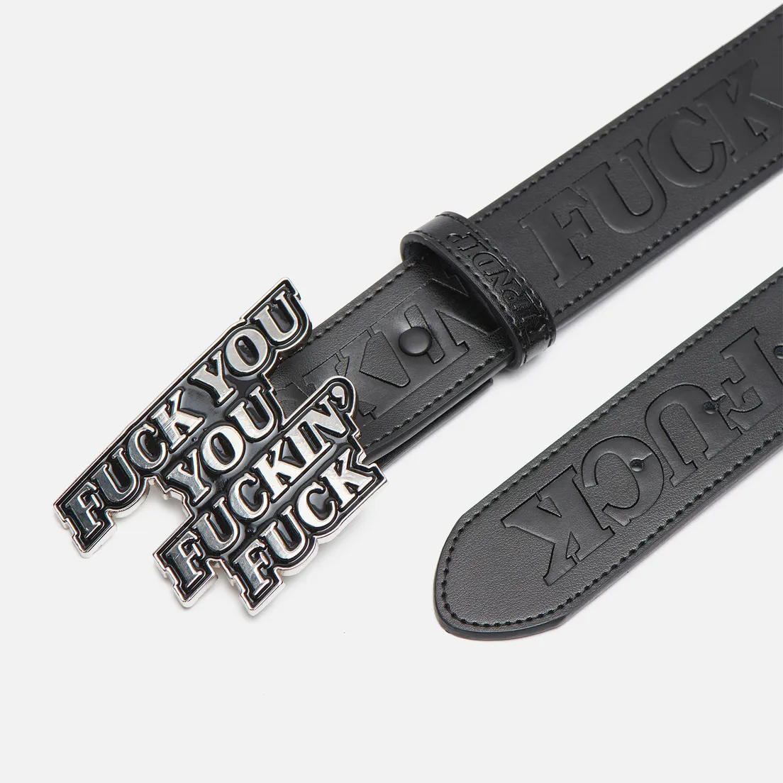 RIPNDIP Ремень Fuckin Fuck Leather