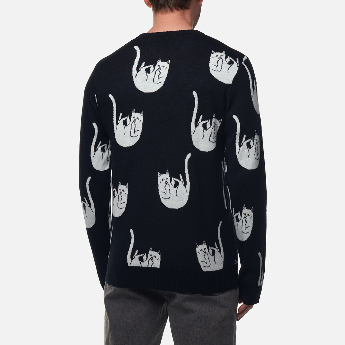 RIPNDIP Мужской свитер Falling Nerm Knit