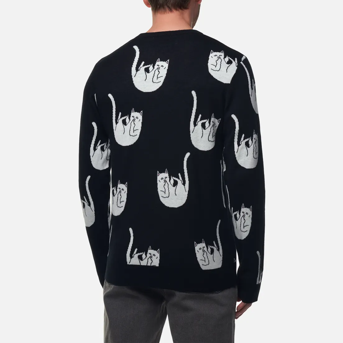 RIPNDIP Мужской свитер Falling Nerm Knit
