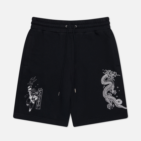 фото Мужские шорты ripndip ryu sweat, цвет чёрный, размер s