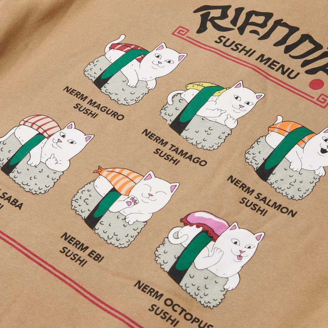 RIPNDIP Мужская толстовка Sushi Nerm Hoodie