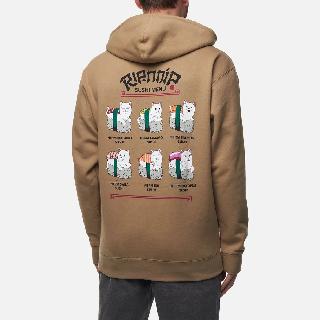 RIPNDIP Мужская толстовка Sushi Nerm Hoodie
