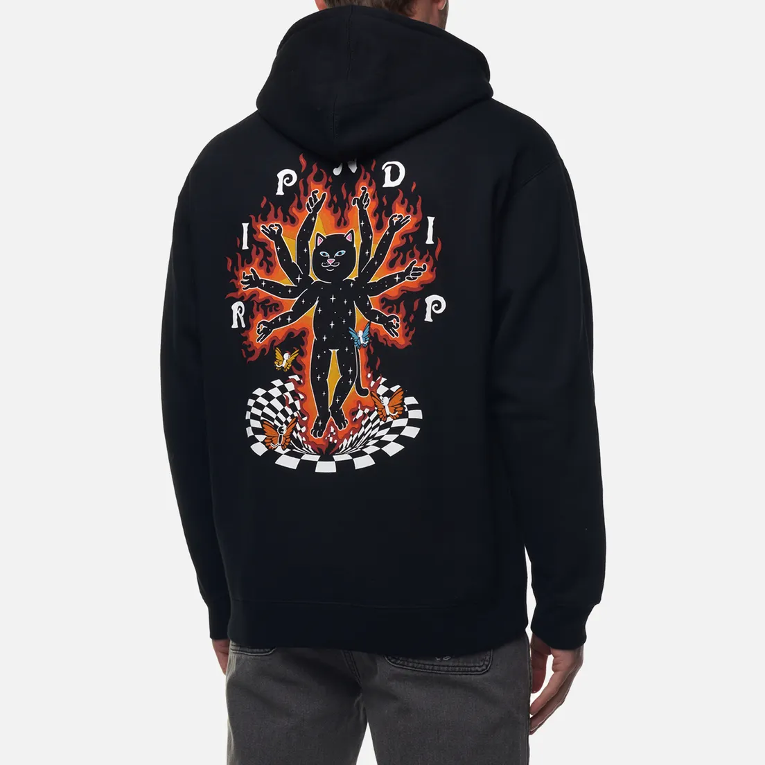 RIPNDIP Мужская толстовка Illusion Jerm Hoodie