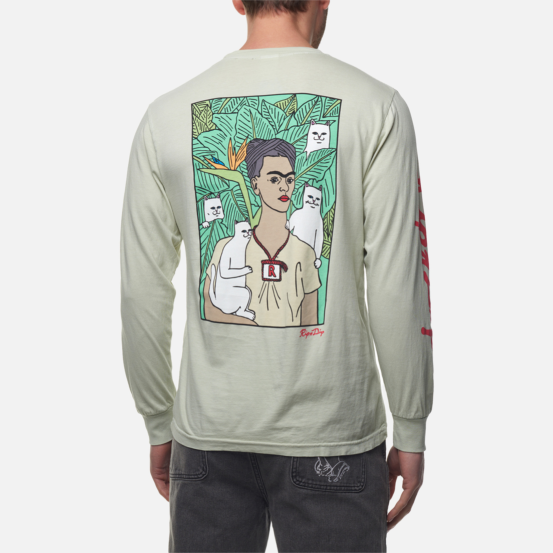 RIPNDIP Мужской лонгслив Nermal Portrait