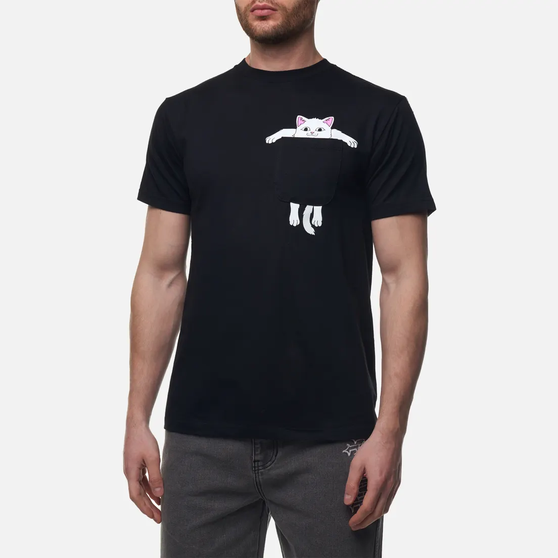 RIPNDIP Мужская футболка Broke The Pocket Pocket