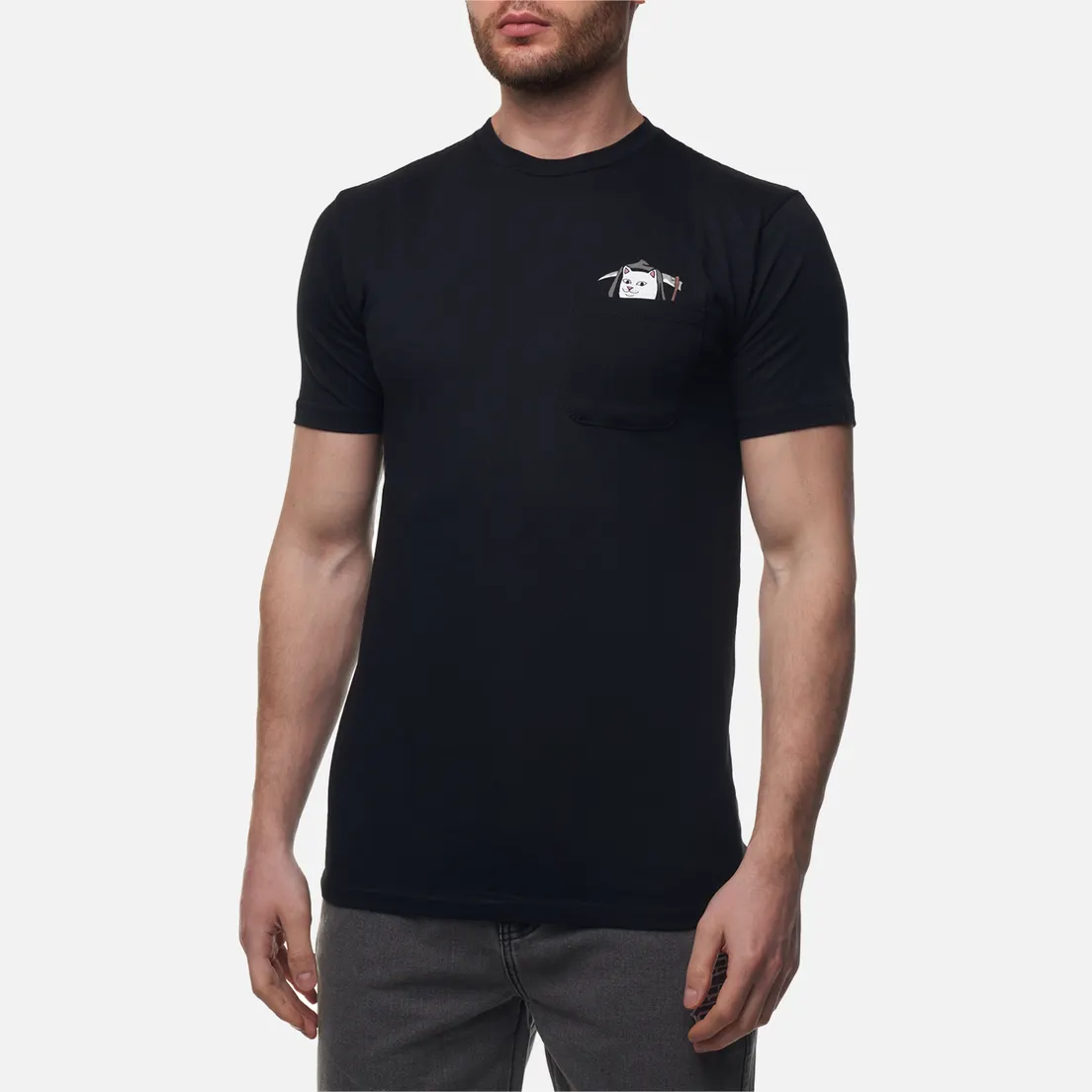 RIPNDIP Мужская футболка Grim Nermer Pocket
