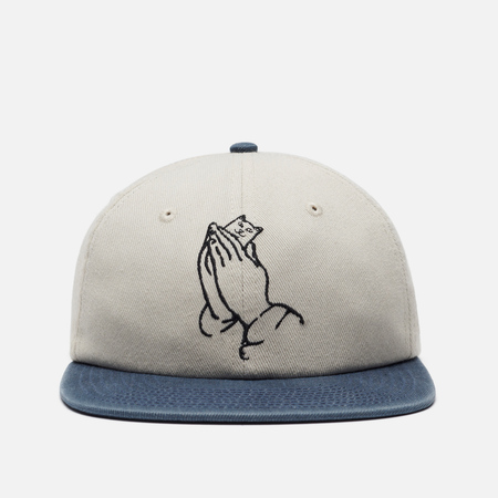 фото Кепка ripndip los feliz 6 panel, цвет бежевый