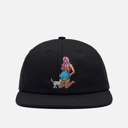 фото Кепка ripndip mirror mirror strapback, цвет чёрный