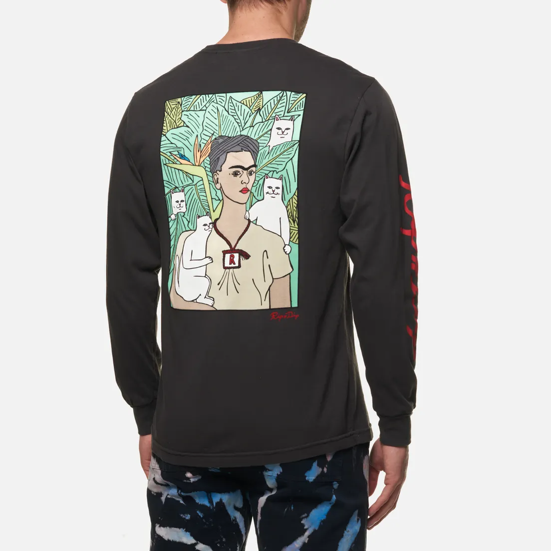 RIPNDIP Мужской лонгслив Nermal Portrait