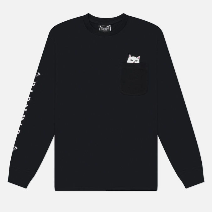 Мужской лонгслив RIPNDIP Lord Nermal Pocket