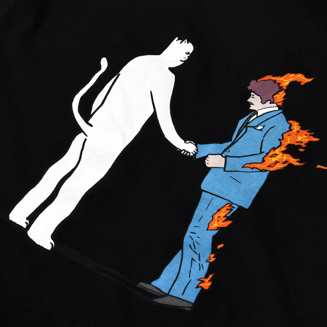 RIPNDIP Мужская футболка Burn
