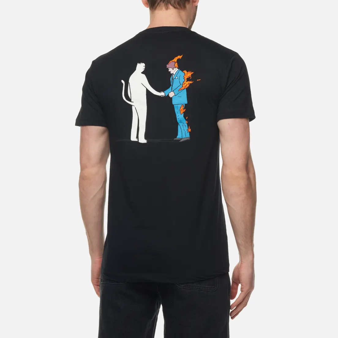 RIPNDIP Мужская футболка Burn