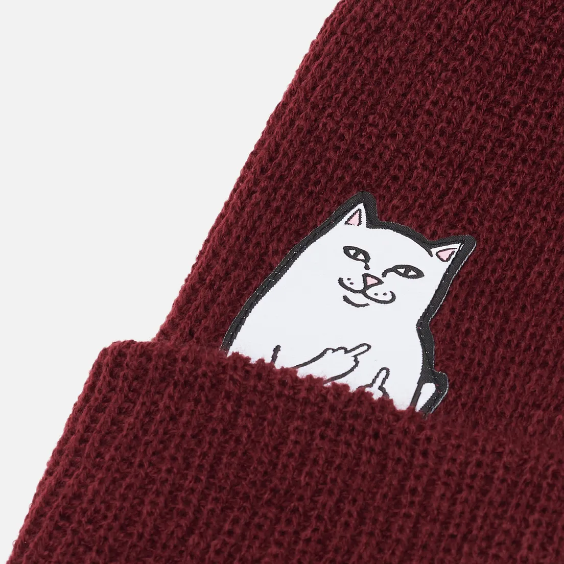 RIPNDIP Шапка Lord Nermal Ribbed Beanie
